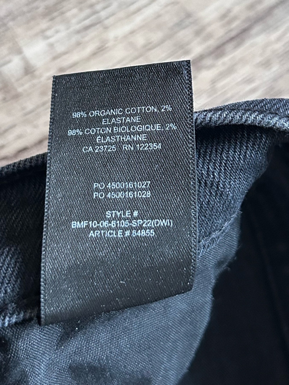 Denim Forum The Arlo Hi-Rise Straight Jean 28L neutral timeless classic - Picture 11 of 11